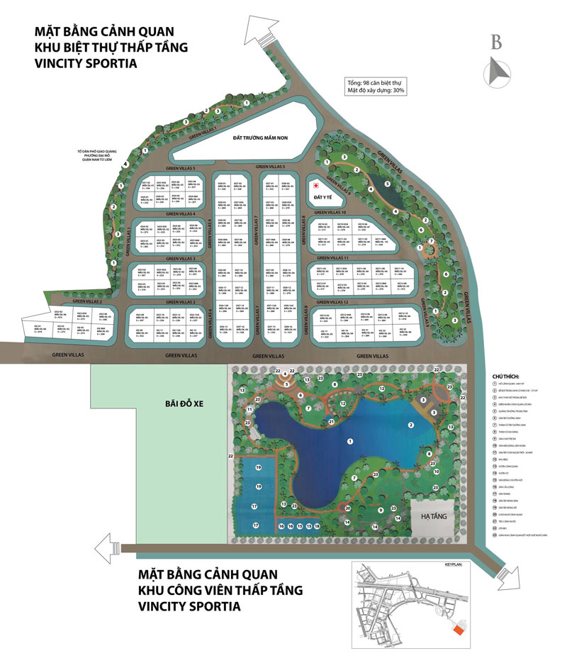Biệt thự Vinhome Green Villas