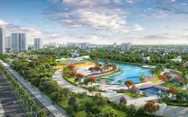 Phối cảnh tiện ích Vinhome Smart City