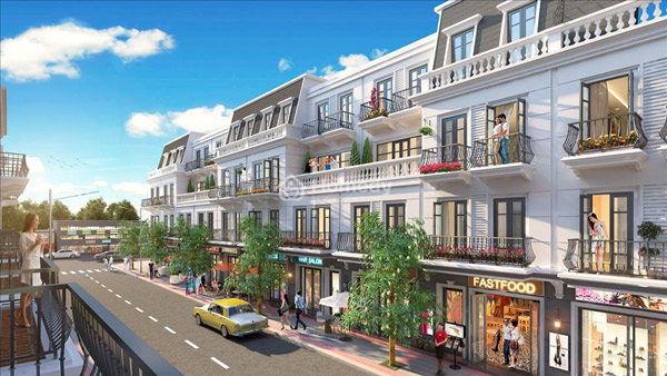 Shophouse có thể kinh doanh đa dạng Shophouse có thể kinh doanh đa dạng