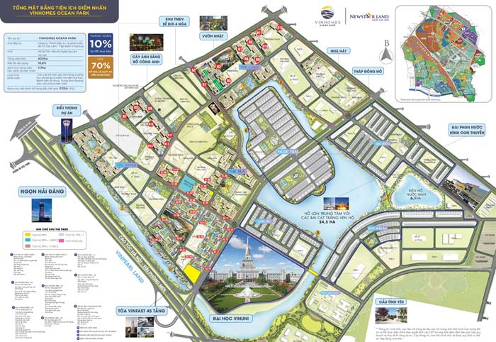 Tổng mặt bằng Vinhomes Ocean Park Gia Lâm Tổng mặt bằng Vinhomes Ocean Park Gia Lâm