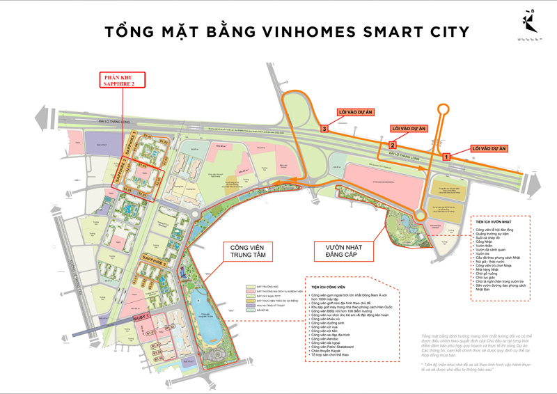 Vị trí phân khu Sapphire 2