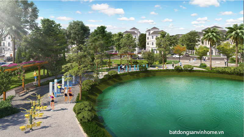 Hồ cảnh quan rộng 7000 m²