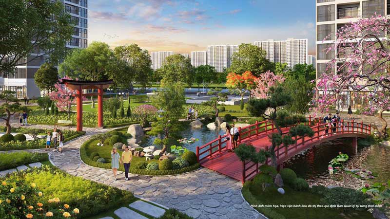 Vườn Nhật tuyệt đẹp tại Ruby 1 Vinhomes Ocean Park Vườn Nhật tuyệt đẹp tại Ruby 1 Vinhomes Ocean Park