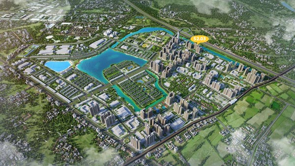 Vị trí tòa S2.03 the Sapphire 2 Vị trí tòa S2.03 the Sapphire 2