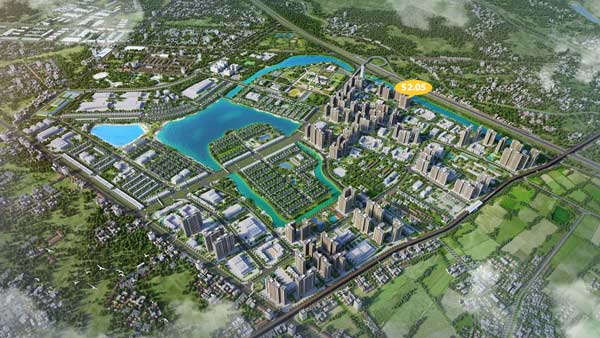 Vị trí tòa S2.05 the Sapphire 2 Vị trí tòa S2.05 the Sapphire 2