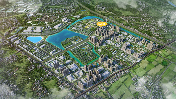 Vị trí tòa S2.15 the Sapphire 2 Vị trí tòa S2.15 the Sapphire 2