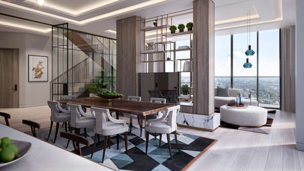 Đặc điểm thiết kế bên trong các căn hộ Penthouse Đặc điểm thiết kế bên trong các căn hộ Penthouse
