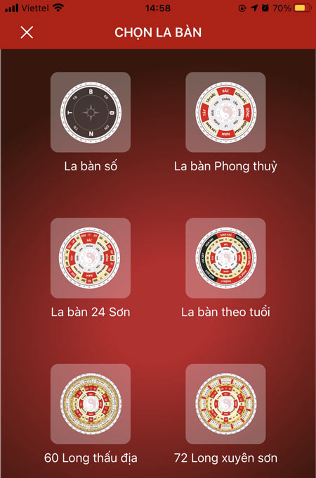 Danh sách loại la bàn phong thủy Danh sách loại la bàn phong thủy