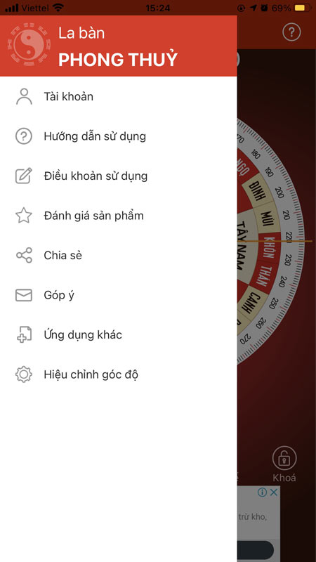 Danh sách tùy chọn Danh sách tùy chọn