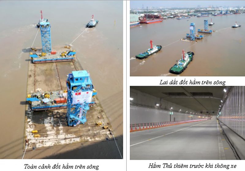 Quá trình xây dựng hầm Thủ Thiêm