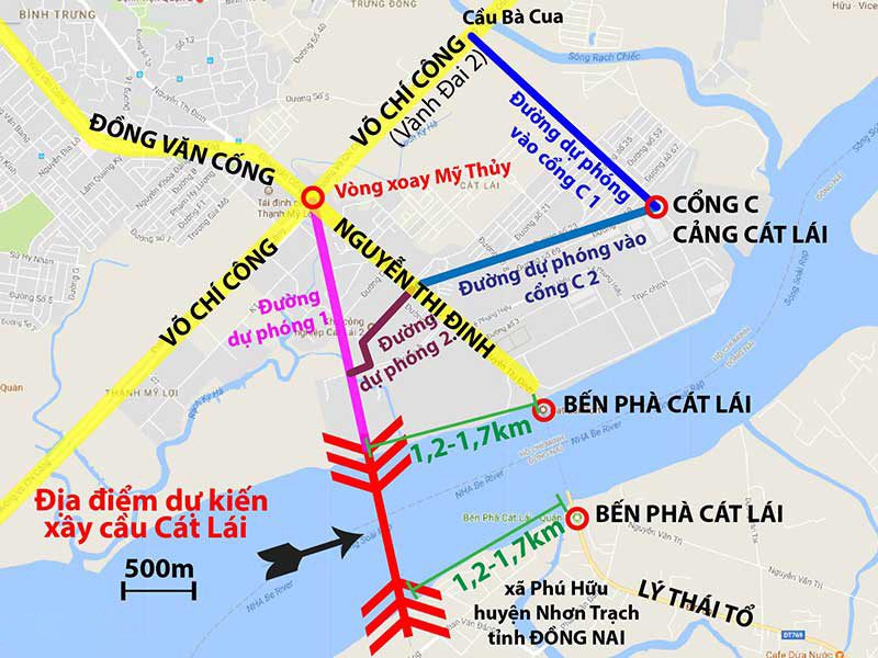 Bước đột phá phát triển kinh tế và giá trị BĐS khu vực cầu Cát Lái