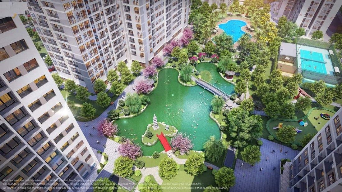 Căn hộ thông thoáng, view nhìn đẹp mắt