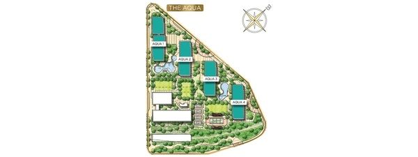 Chi tiết mặt bằng phân khu The Aqua dự án