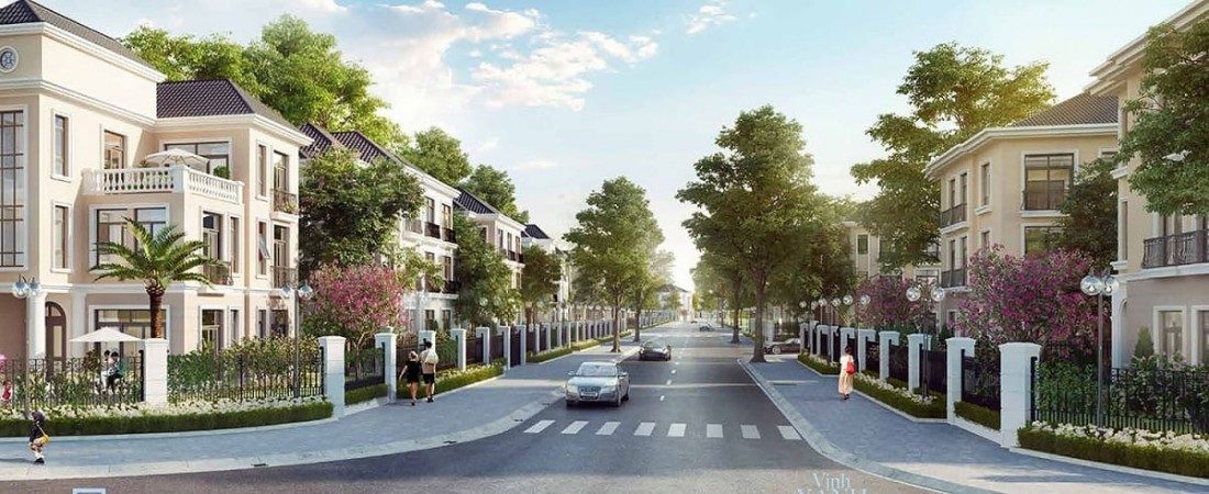 Chi tiết phối cảnh thiết kế sản phẩm biệt thự sân vườn tại dự án