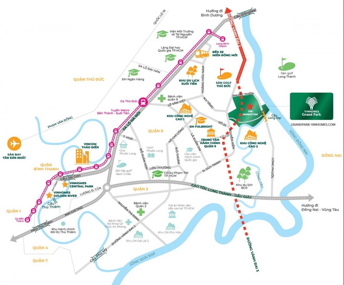 Chi tiết vị trí dự án được đánh giá là đắc địa có 1 không 2 trên thị trường