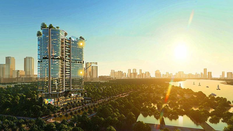 Tòa nhà văn phòng - Tòa The Sun Tower Ba Son
