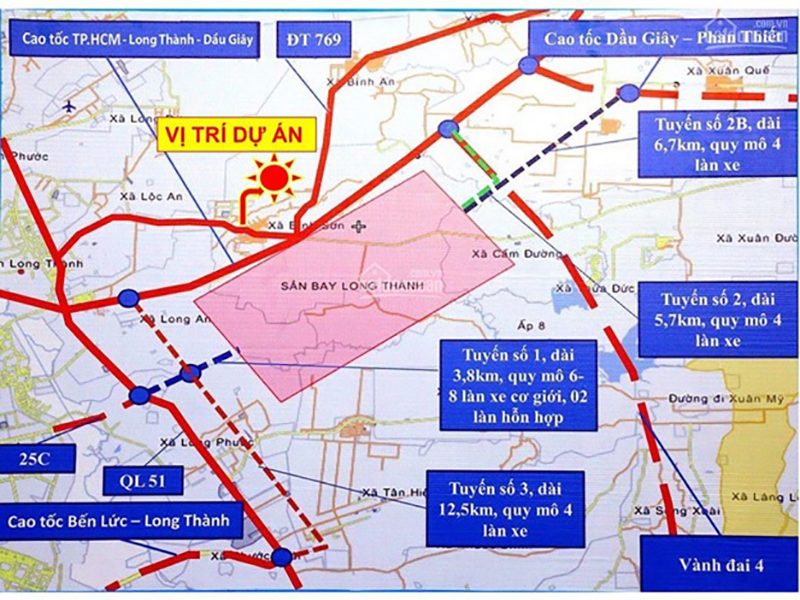 Quy hoạch Sân bay Long Thành - Bất động sản được đà tăng giá