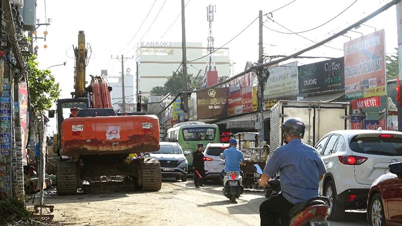 Tiến độ nâng cấp mở rộng đường Nguyễn Duy Trinh