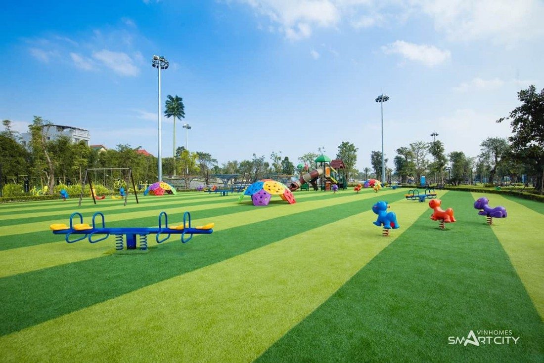 Khu công viên thiết kế xây dựng đậm chất trẻ thơ