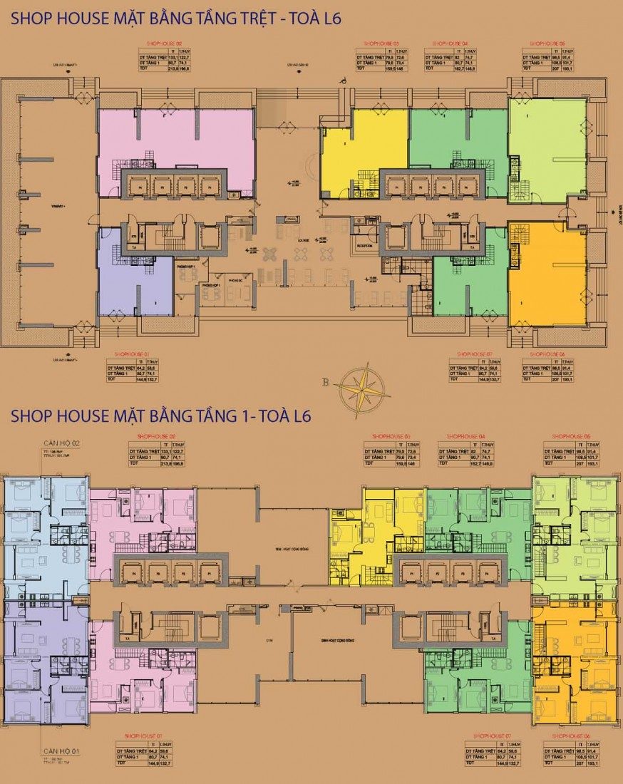 Layout Shophouse