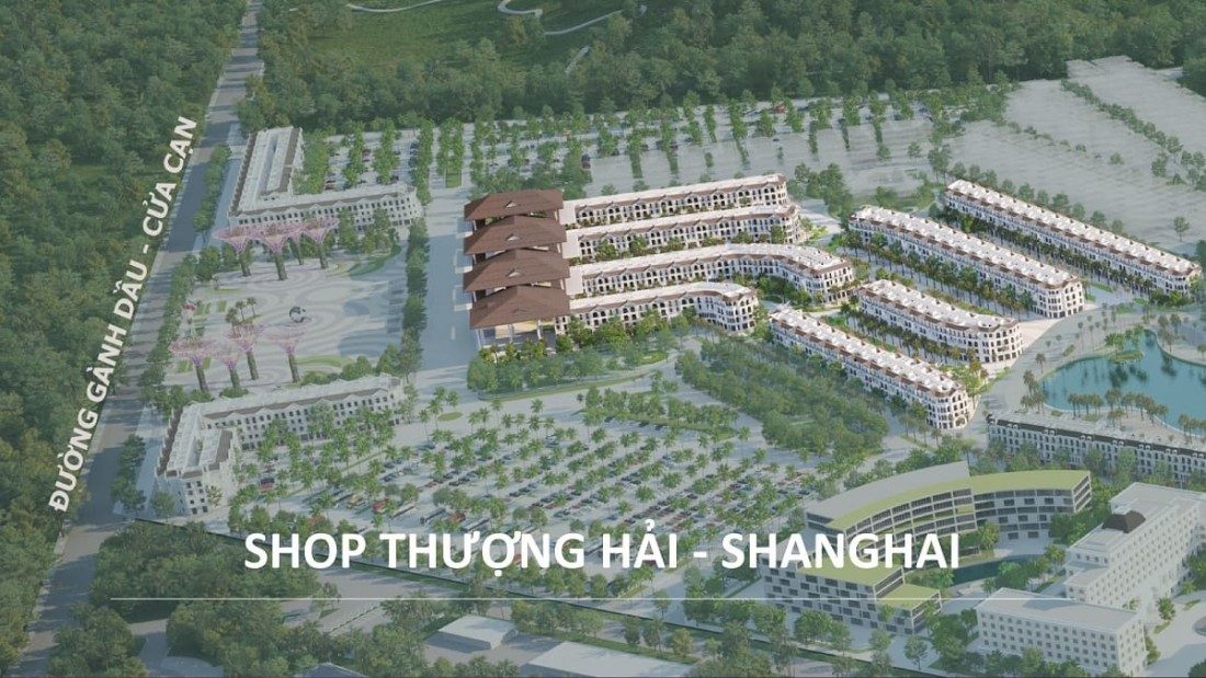 Mặt bằng Shop thương mại phân khu Shangchai Mặt bằng Shop thương mại phân khu Shangchai