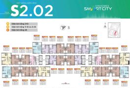 S2.02 Vinhomes Smart City phân khu Sapphire 2 mới nhất