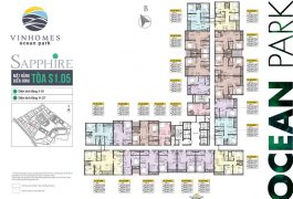 S1.05 Vinhomes Ocean Park phân khu Sapphire 1 chi tiết