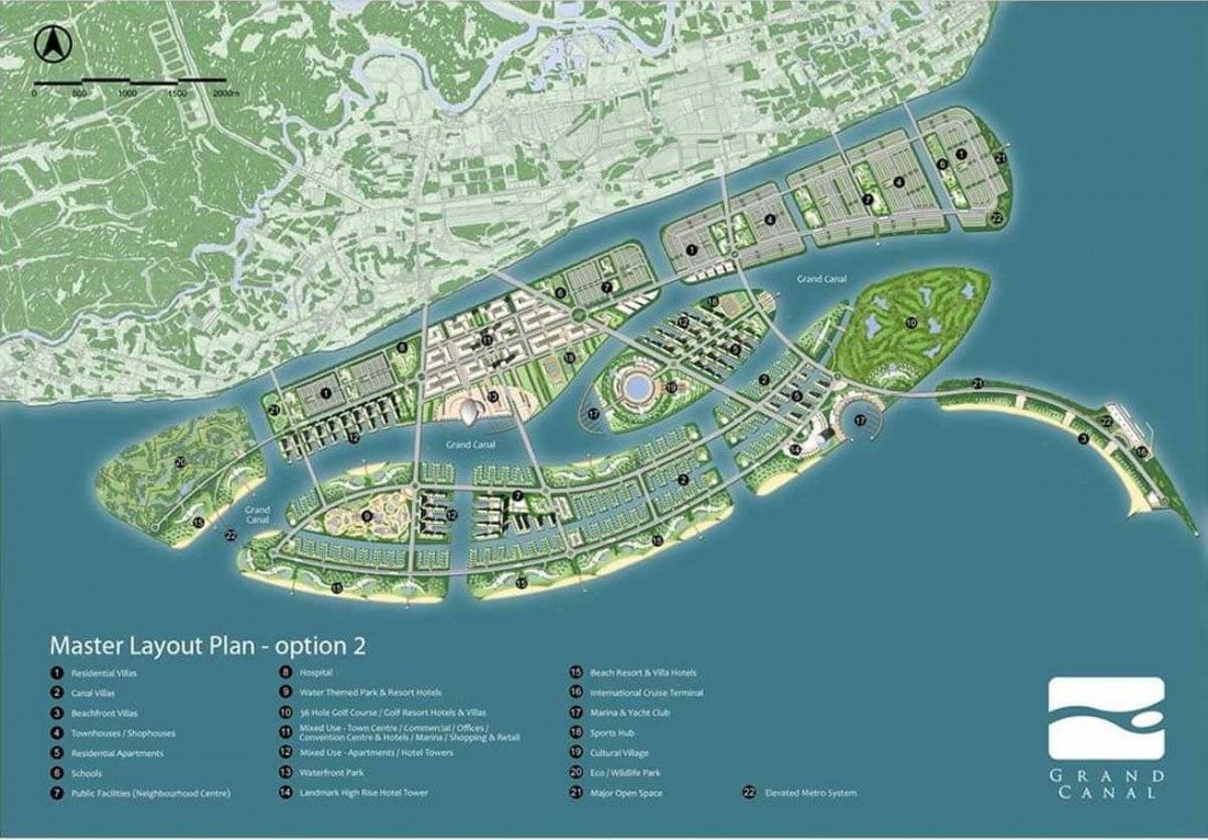 Mặt bằng tổng thể dự án