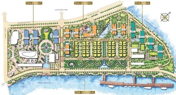 Mặt bằng Vinhomes Golden River