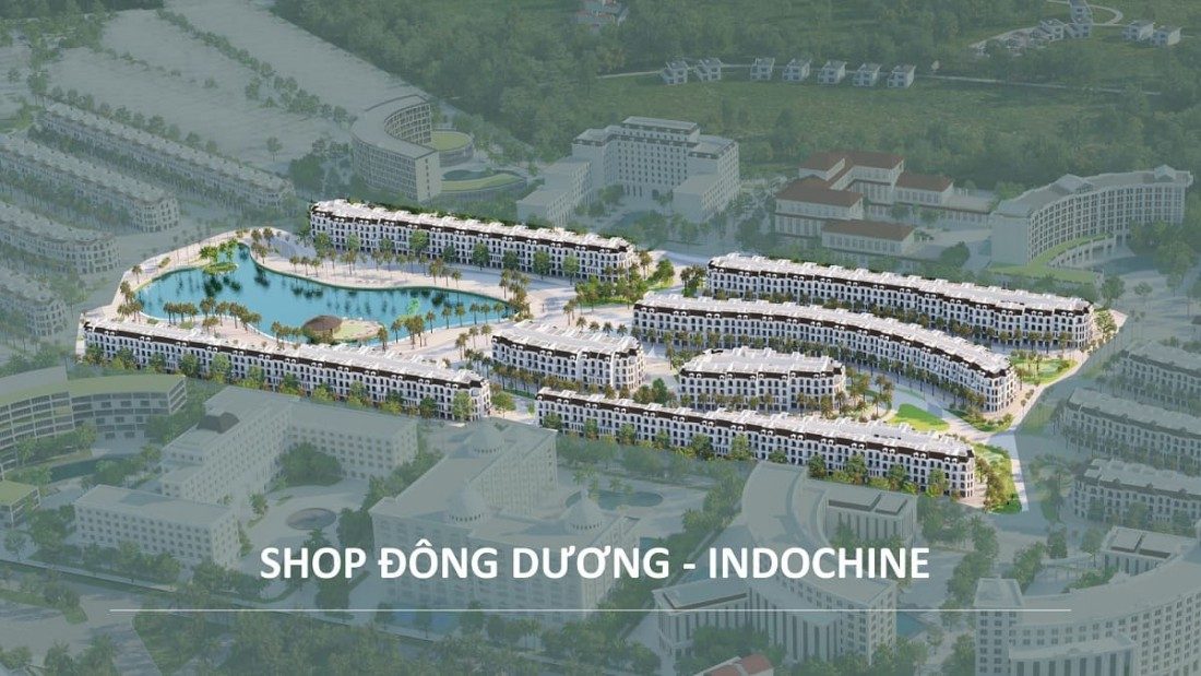 Mặt bằng xây dựng Shop thương mại phân khu Indochine Mặt bằng xây dựng Shop thương mại phân khu Indochine