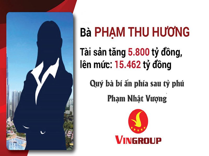 Phạm Thu Hương - Vợ tỷ phú Phạm Nhật Vượng là ai?