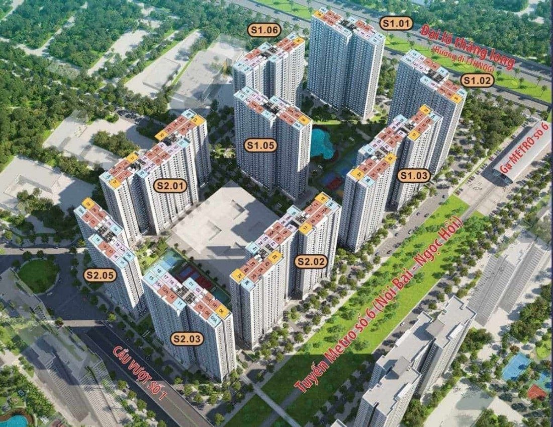 Phân khu Sapphire 1 và Sapphire 2 Phân khu Sapphire 1 và Sapphire 2