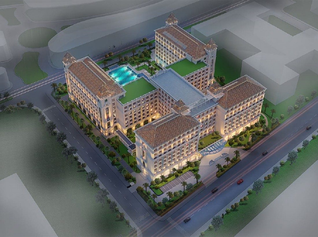 Phối cảnh mẫu Condotel 4 sao điển hình tại Grand World dự kiến sẽ xây dựng Phối cảnh mẫu Condotel 4 sao điển hình tại Grand World dự kiến sẽ xây dựng