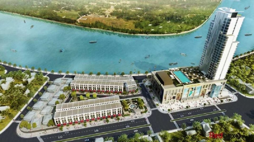 Phối cảnh thiết kế tổng thể dự án Vincom Shophouse Cần Thơ