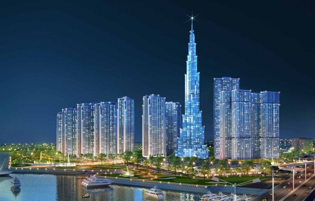 Phối cảnh tòa The Landmark 81
