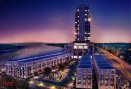 Phối cảnh tổng thể dự án nhà phố thương mại Vincom Shophouse Cần Thơ