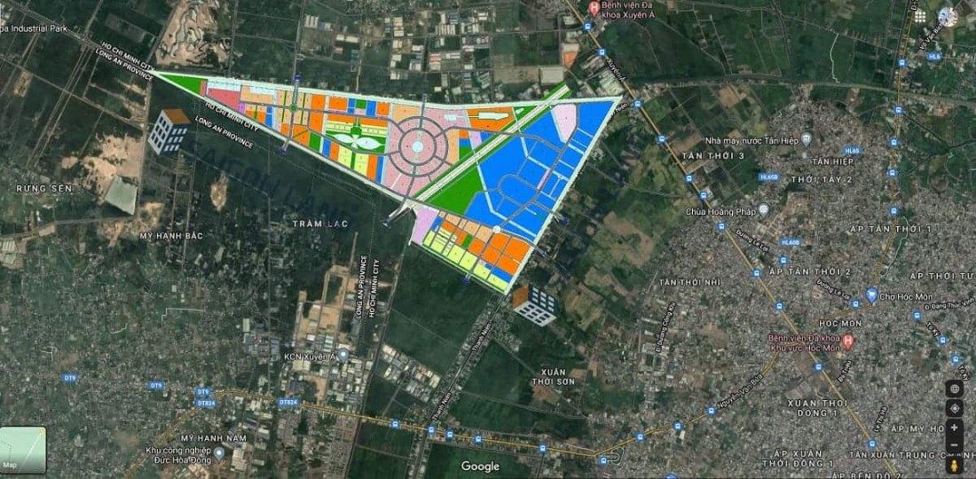 Quy hoạch các tuyến giao thông khu vực