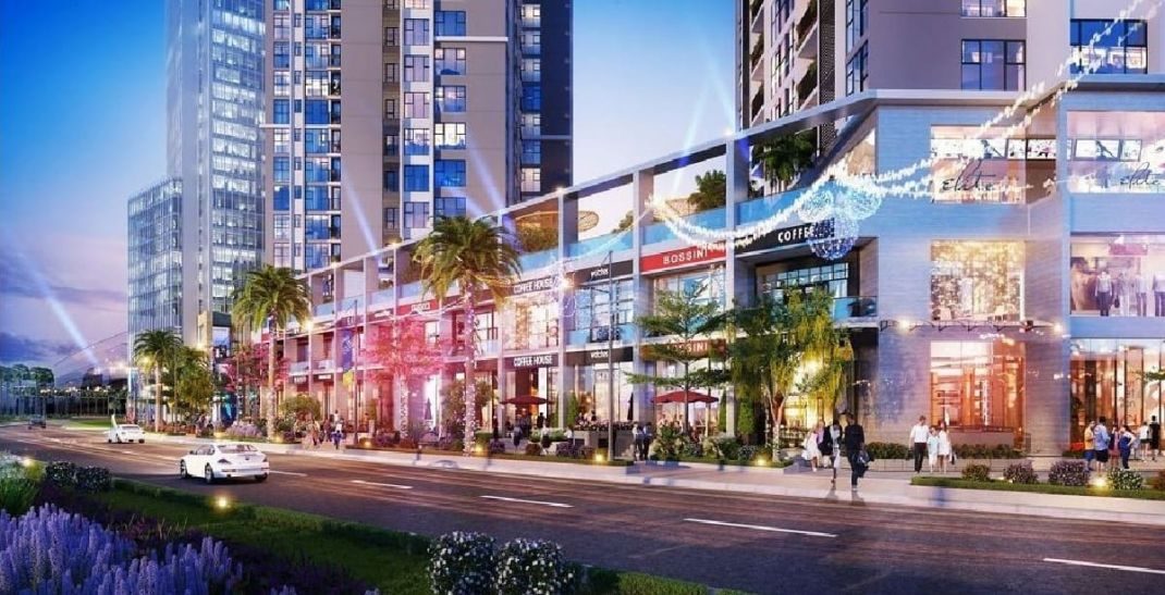 Shophouse hứa hẹn mang đến sự sôi động và sầm uất cho dự án
