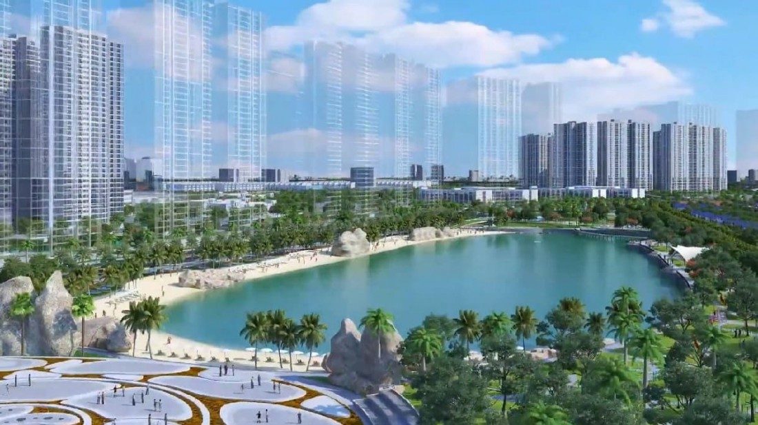 Thiết kế bãi biển nhân tạo đầy ấn tượng