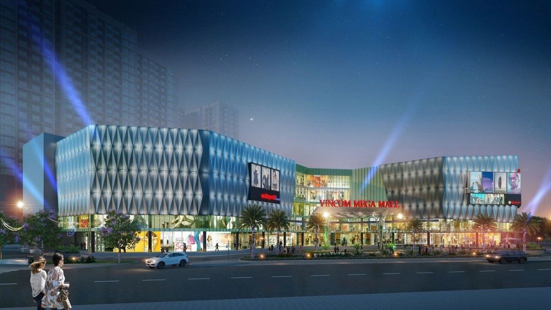 Thiết kế trung tâm thương mại Vincom Mega Mall