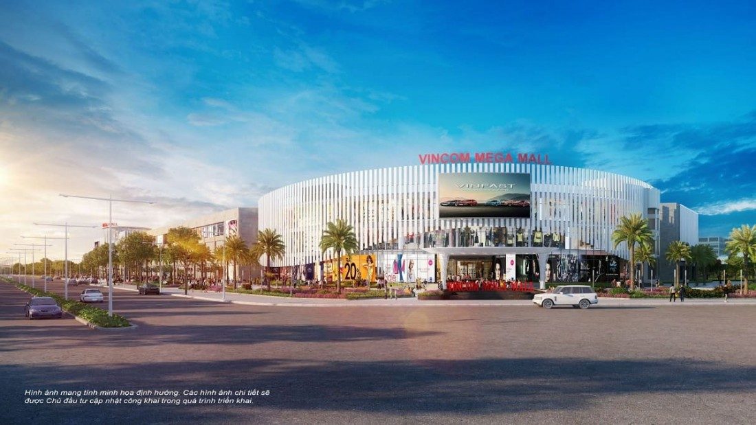 Thiết kế TTTM Vincom Mega Mall sẽ được tích hợp trong dự án