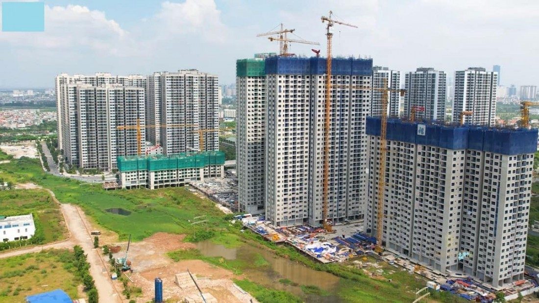  Tiến độ thi công các tòa tháp chung cư Vinhomes Smart City theo cập nhật hiện tại
