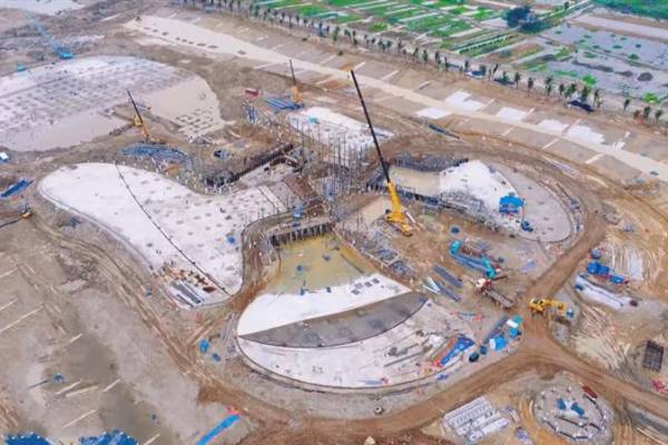Vị trí KĐT The Empire Vinhomes Ocean Park Hưng Yên