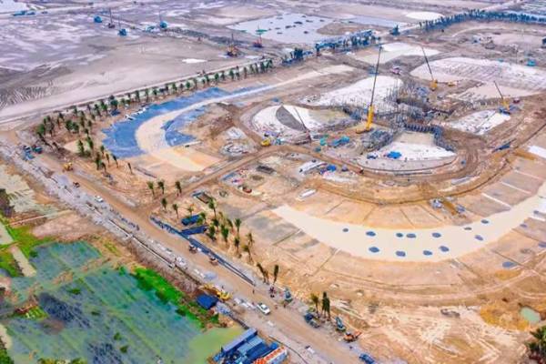 Vị trí KĐT The Empire Vinhomes Ocean Park Hưng Yên