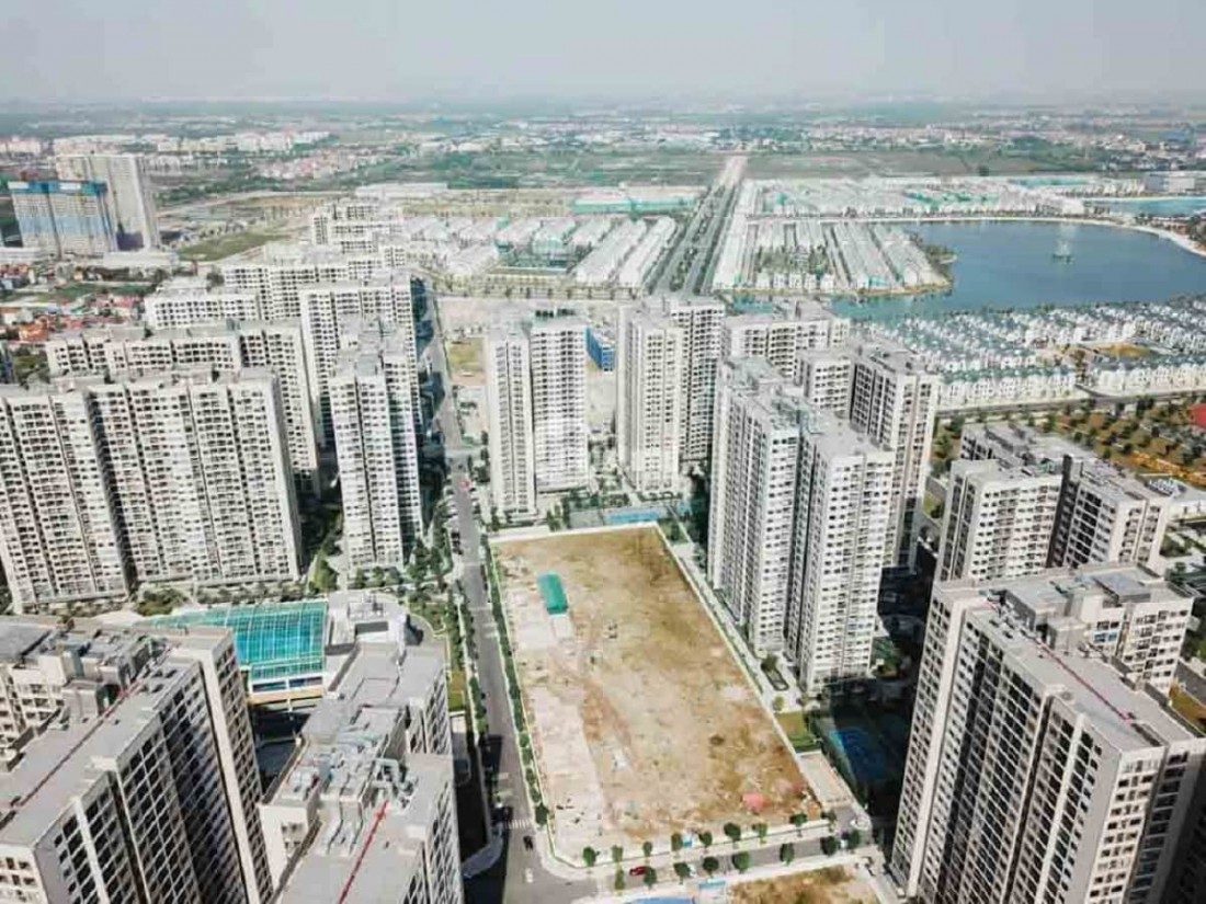 Tiến độ xây dựng hiện tại của dự án KĐT Vinhomes Ocean Park