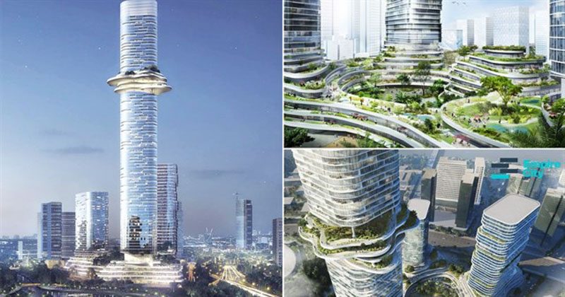 Tòa empire City 88 tầng soán ngôi Landmark 81 cao nhất Việt Nam
