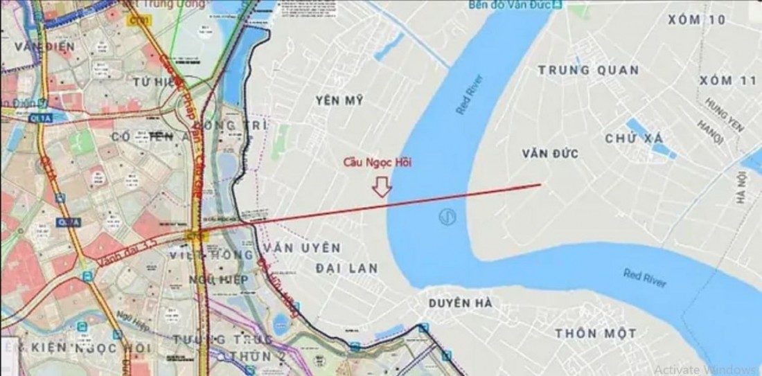 Triển khai tuyến đường Vành Đai 3.5