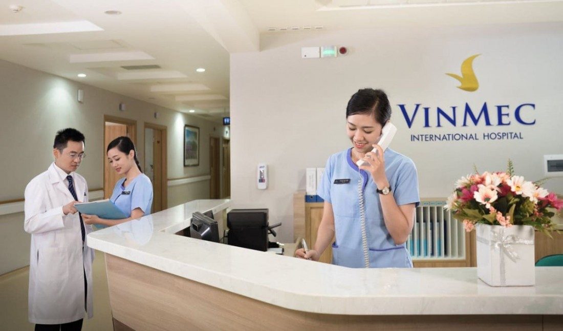 Trung tâm y tế mang thương hiệu Vinmec được đầu tư chất lượng chuẩn quốc tế