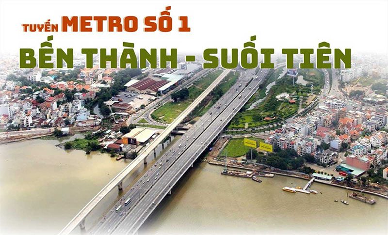 Tuyến Metro số 1 Bến Thành Suối Tiên