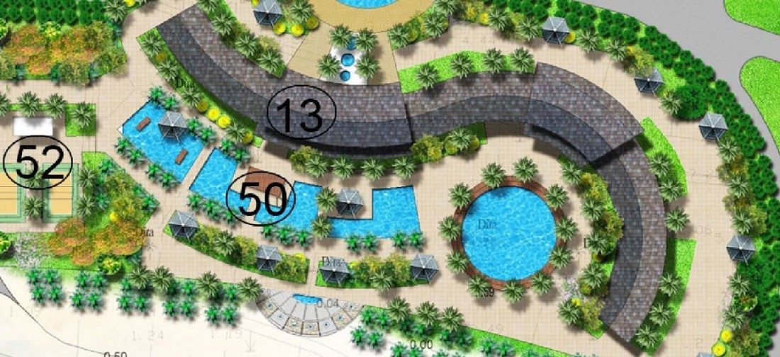 Vị trí Condotel 3 tầng hiện đại